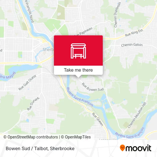Bowen Sud / Talbot map