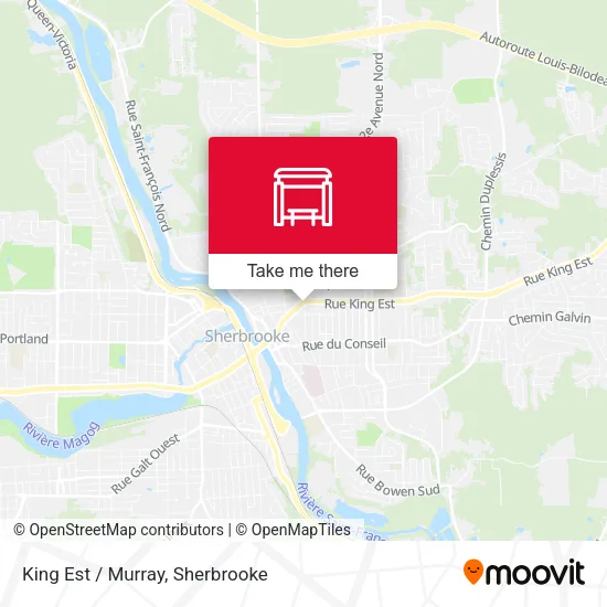 King Est / Murray map