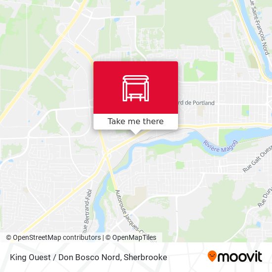 King Ouest / Don Bosco Nord map