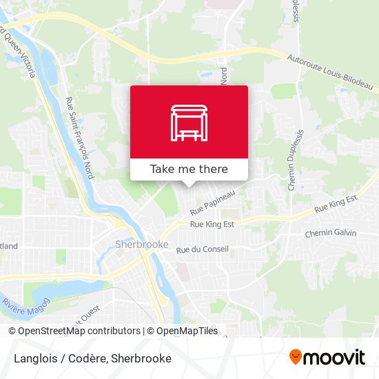 Langlois / Codère map
