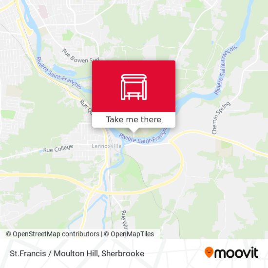 St.Francis / Moulton Hill map