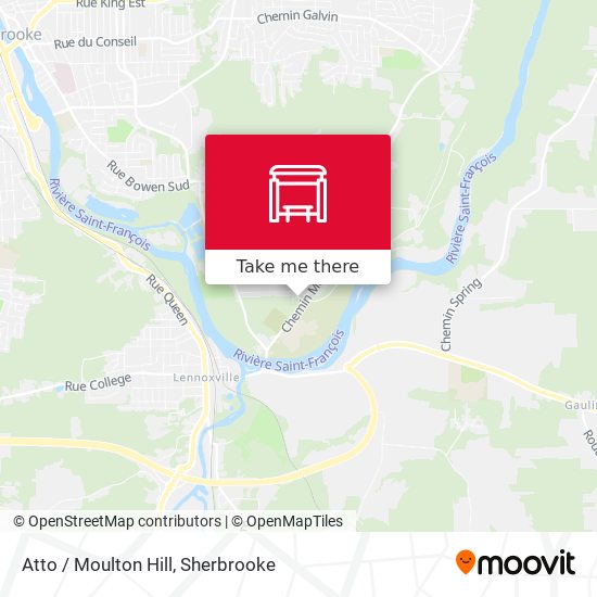 Atto / Moulton Hill map