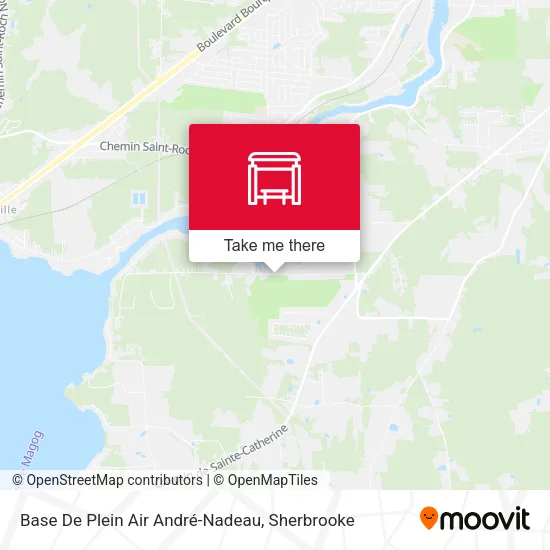 Base De Plein Air André-Nadeau map