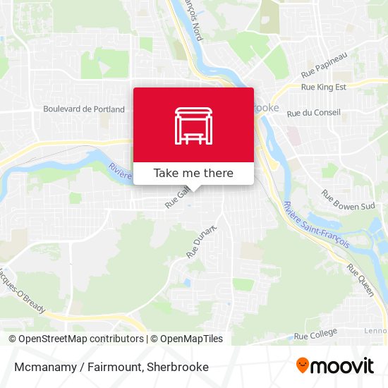 Mcmanamy / Fairmount map