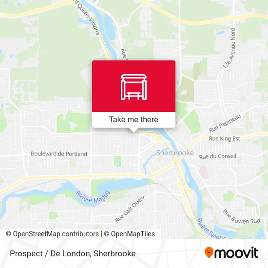 Prospect / De London map