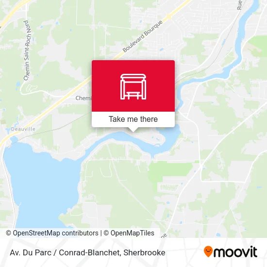 Av. Du Parc / Conrad-Blanchet map