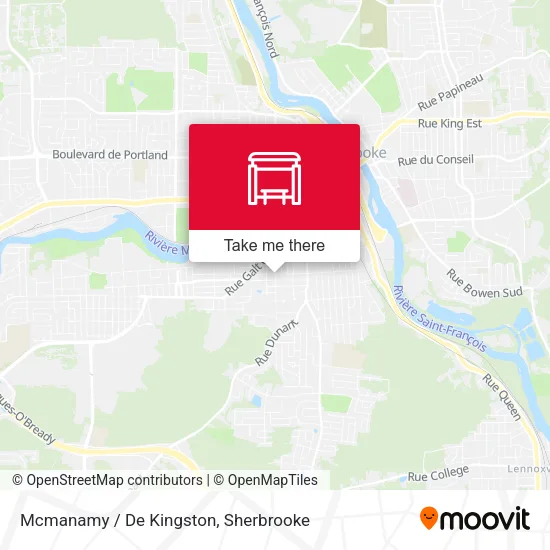Mcmanamy / De Kingston map