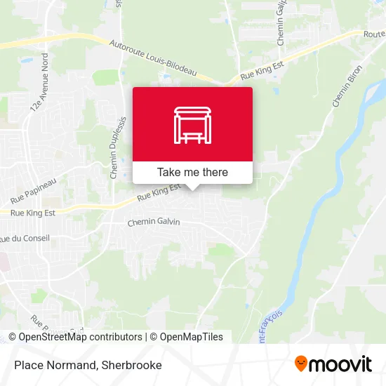 Place Normand map