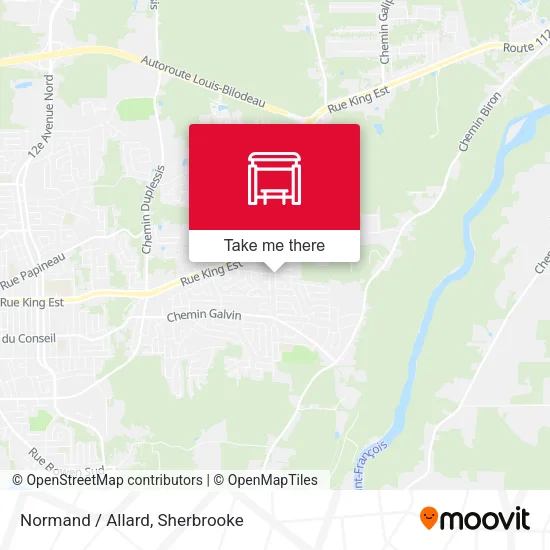 Normand / Allard map