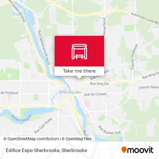 Édifice Expo-Sherbrooke map