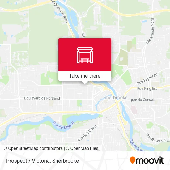 Prospect / Victoria map