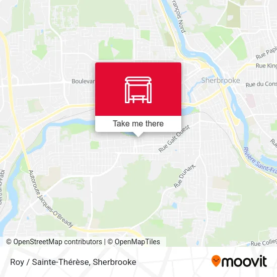 Roy / Sainte-Thérèse map