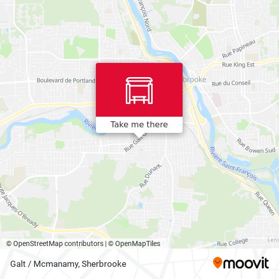 Galt / Mcmanamy map