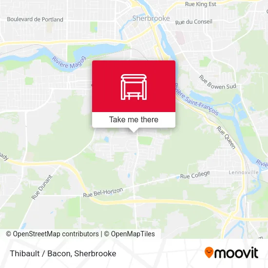 Thibault / Bacon map