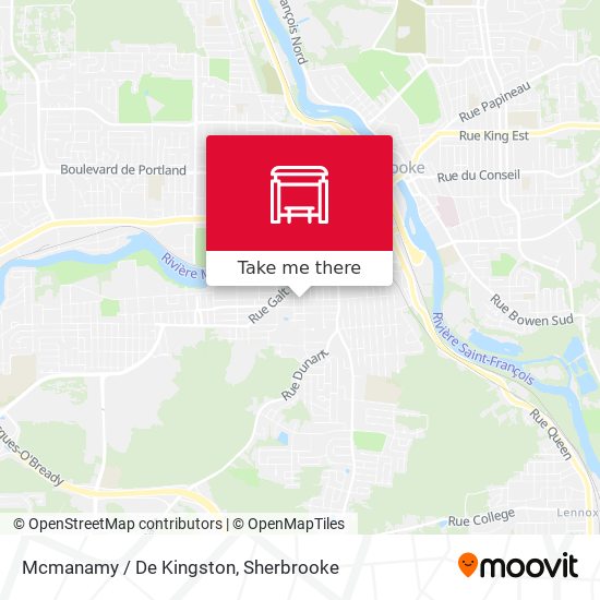 Mcmanamy / De Kingston map