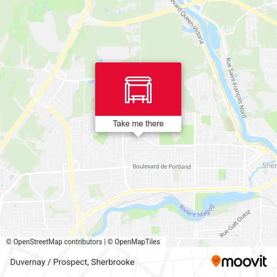 Duvernay / Prospect map