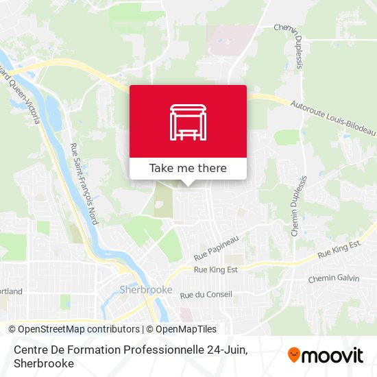 Centre De Formation Professionnelle 24-Juin map