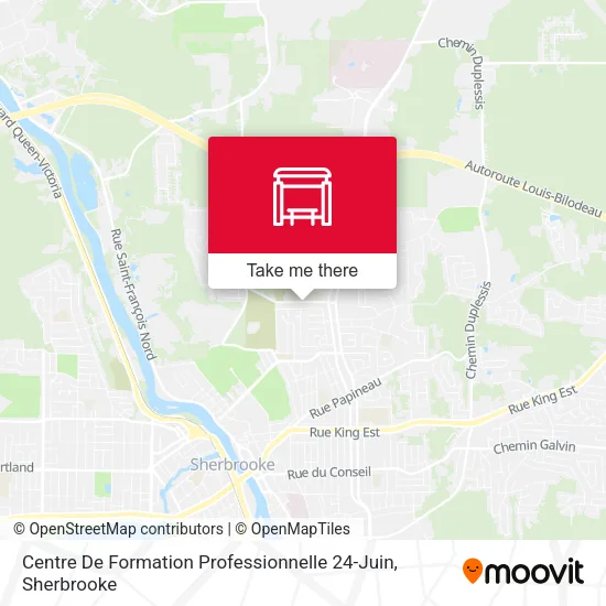Centre De Formation Professionnelle 24-Juin map