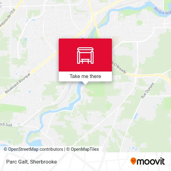 Parc Galt map