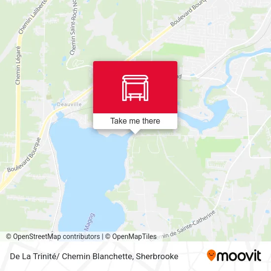 De La Trinité/ Chemin Blanchette map