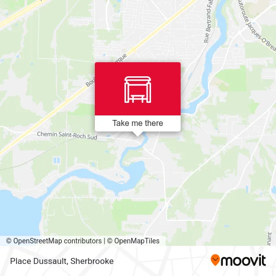 Place Dussault map