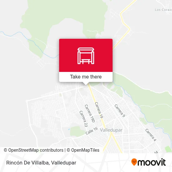 Rincón De Villalba map