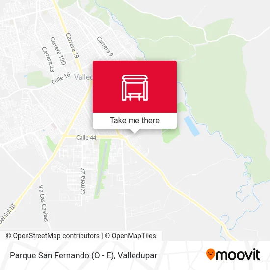 Parque San Fernando (O - E) map