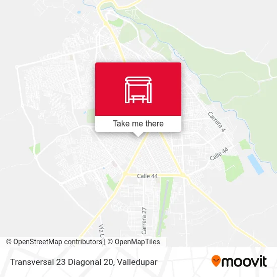 Transversal 23 Diagonal 20 map