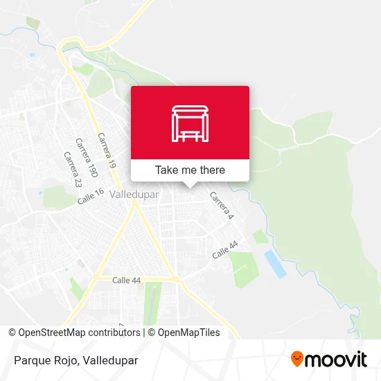 Parque Rojo map