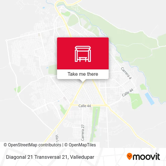 Diagonal 21 Transversal 21 map
