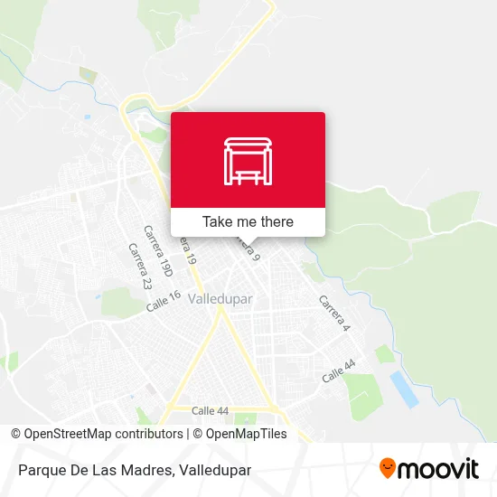 Parque De Las Madres map