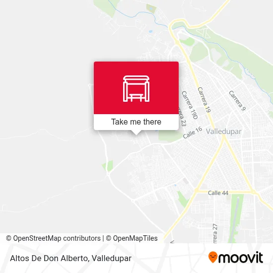 Altos De Don Alberto map