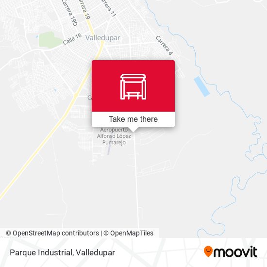 Parque Industrial map