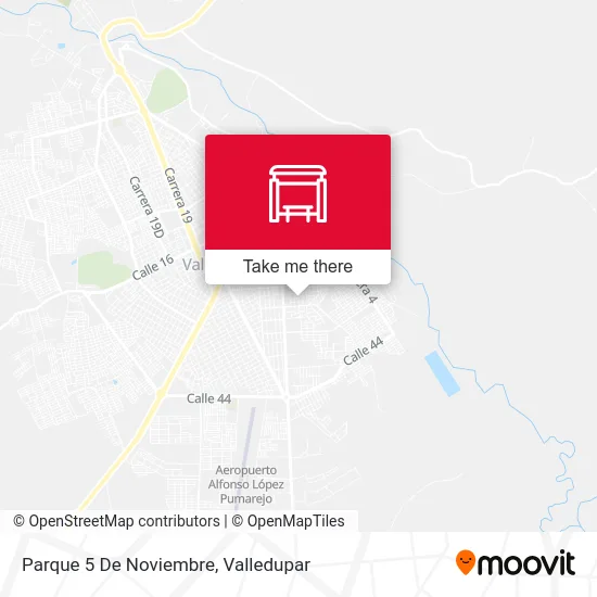 Parque 5 De Noviembre map