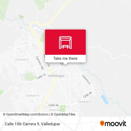 Mapa de Calle 16b Carrera 9