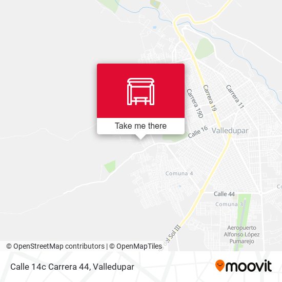 Calle 14c Carrera 44 map