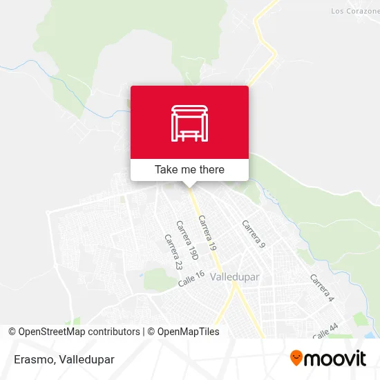 Erasmo map