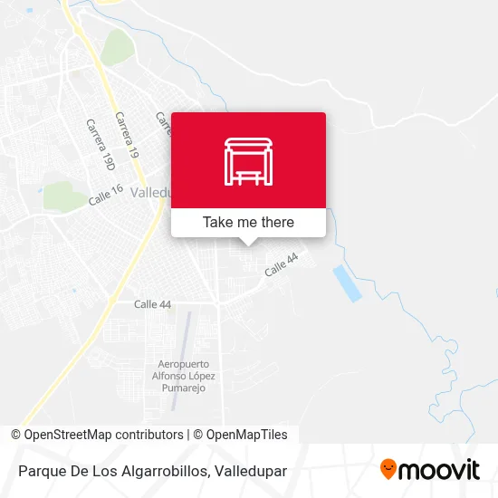 Parque De Los Algarrobillos map