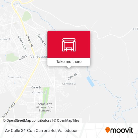 Av Calle 31 Con Carrera 4d map