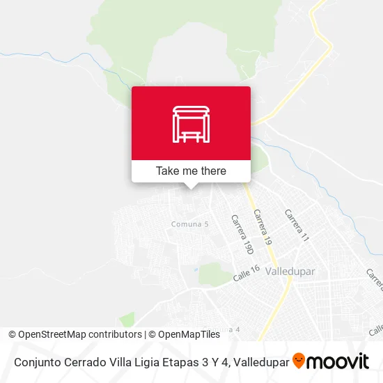 Mapa de Conjunto Cerrado Villa Ligia Etapas 3 Y 4