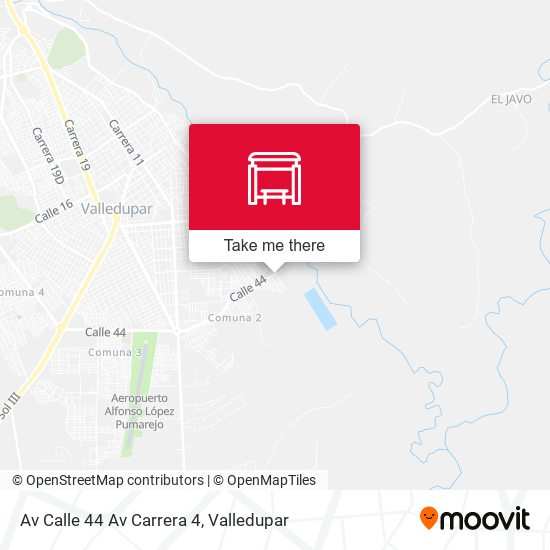 Av Calle 44 Av Carrera 4 map