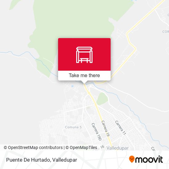 Puente De Hurtado map