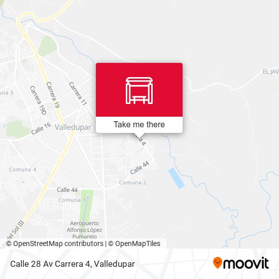 Calle 28 Av Carrera 4 map