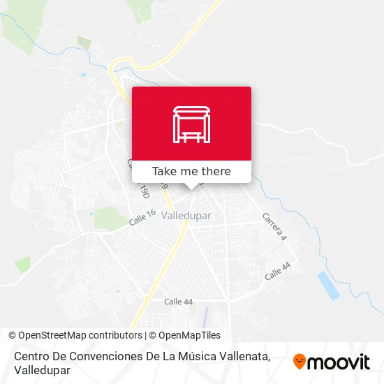 Mapa de Centro De Convenciones De La Música Vallenata