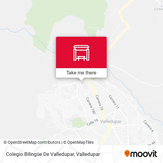 Mapa de Colegio Bilingüe De Valledupar