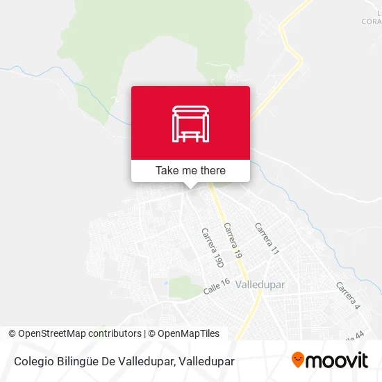 Mapa de Colegio Bilingüe De Valledupar
