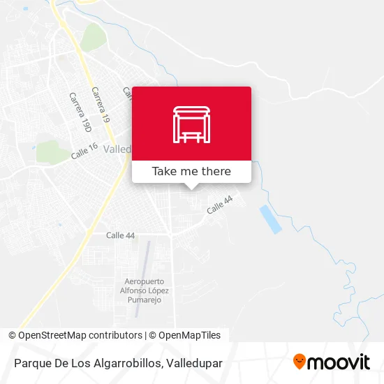 Mapa de Parque De Los Algarrobillos