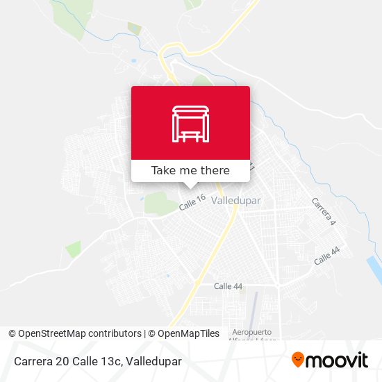 Carrera 20 Calle 13c map