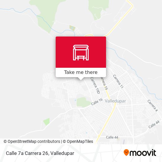 Calle 7a Carrera 26 map