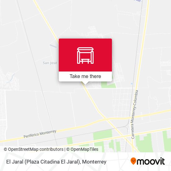 El Jaral (Plaza Citadina El Jaral) map